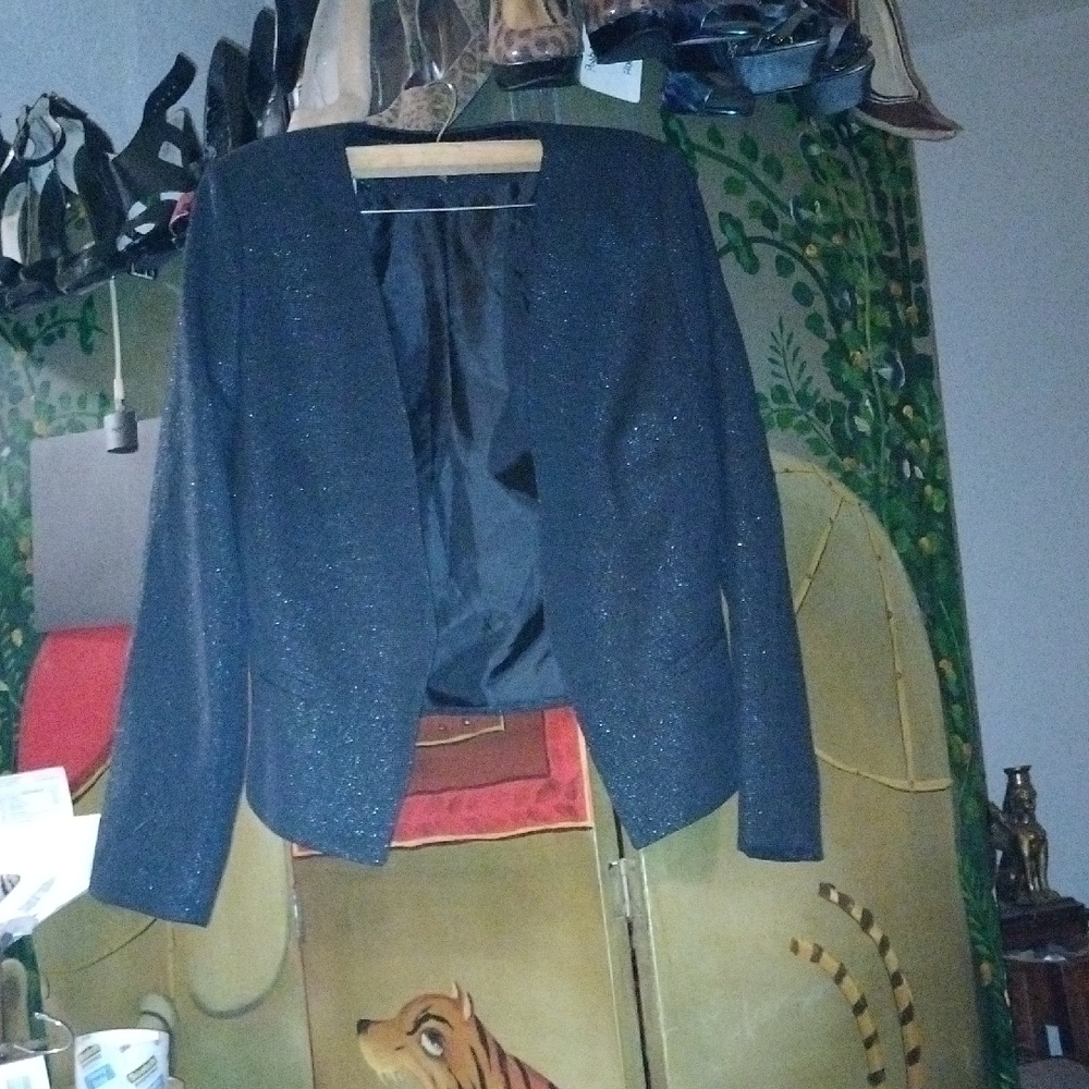 Calvin Klein Shimmering Black Women's Jacket